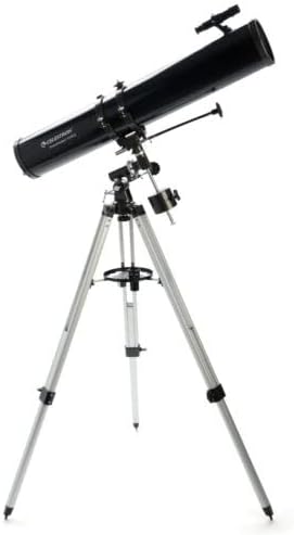 Celestron - PowerSeeker 127EQ Telescope - Manual German Equatorial Telescope for Beginners - Compact and Portable - Bonus Astronomy Software Package - 127mm Aperture