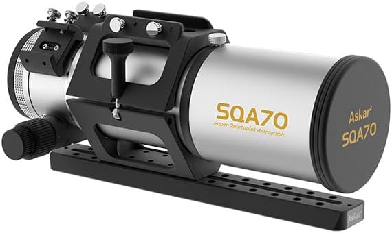Askar SQA106 Telescope 106mm Aperture F4.8 Quintuplet Air-Spaced SD Glass Petzval Astrograph Refractor OTA, for Deep Sky Astrophotography and Visual Astronomy