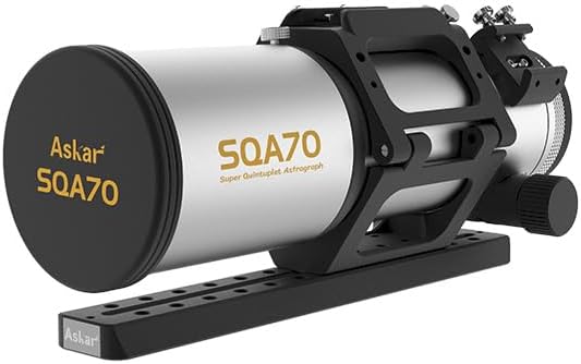 Askar SQA106 Telescope 106mm Aperture F4.8 Quintuplet Air-Spaced SD Glass Petzval Astrograph Refractor OTA, for Deep Sky Astrophotography and Visual Astronomy