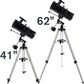 Celestron - PowerSeeker 127EQ Telescope - Manual German Equatorial Telescope for Beginners - Compact and Portable - Bonus Astronomy Software Package - 127mm Aperture