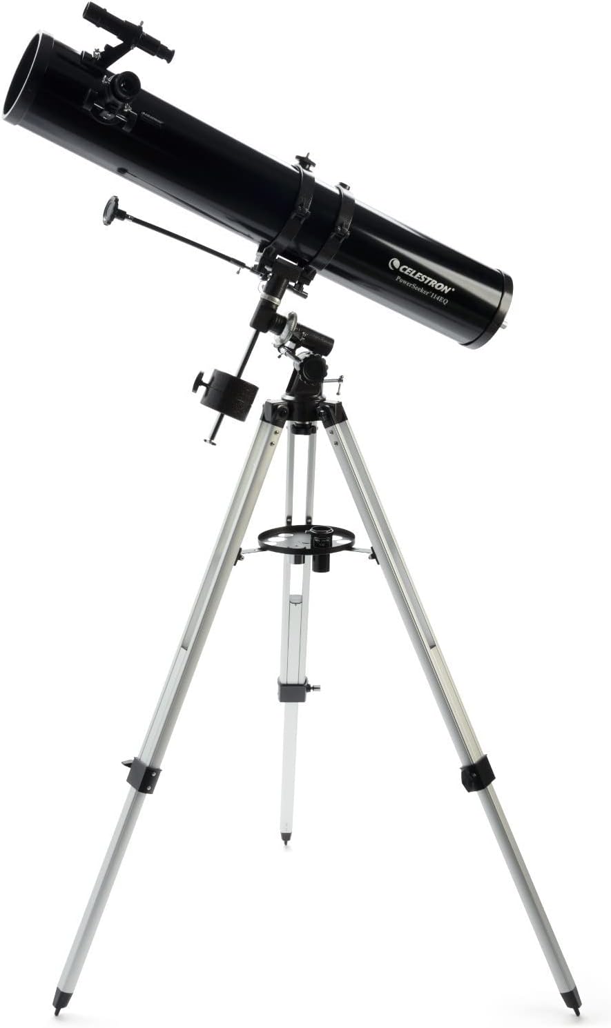 Celestron - PowerSeeker 127EQ Telescope - Manual German Equatorial Telescope for Beginners - Compact and Portable - Bonus Astronomy Software Package - 127mm Aperture