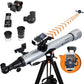 Celestron StarSense Explorer LT 80AZ App-Enabled Telescope – 80mm Refractor with Smartphone Dock & StarSense App – iPhone & Android Compatible – Easy-to-Use for Beginners