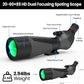 Gosky 20-60x80 Spotting Scope with Phone Adapter, Dual Focusing Waterproof Spotting Scopes for Target Shooting Bird Watching Hunting Wildlife Safari Viewing, BAK4 FMC Spotter Scope with Carrying Case