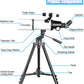 Telescope for Adults High Powered, 80mm Aperture 600mm Telescopes for Adults Astronomy, Travel Telescopio for Beginners with AZ Mount, Backpack, Phone Adapter, Moon Filter