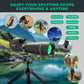 Gosky 20-60x80 Spotting Scope with Phone Adapter, Dual Focusing Waterproof Spotting Scopes for Target Shooting Bird Watching Hunting Wildlife Safari Viewing, BAK4 FMC Spotter Scope with Carrying Case