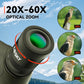 Gosky 20-60x80 Spotting Scope with Phone Adapter, Dual Focusing Waterproof Spotting Scopes for Target Shooting Bird Watching Hunting Wildlife Safari Viewing, BAK4 FMC Spotter Scope with Carrying Case