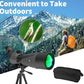 Gosky 20-60x80 Spotting Scope with Phone Adapter, Dual Focusing Waterproof Spotting Scopes for Target Shooting Bird Watching Hunting Wildlife Safari Viewing, BAK4 FMC Spotter Scope with Carrying Case
